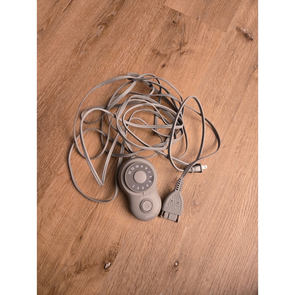 Sunbeam Electric Heated Blanket Controller S85A Control 3-Prong 180w Cord